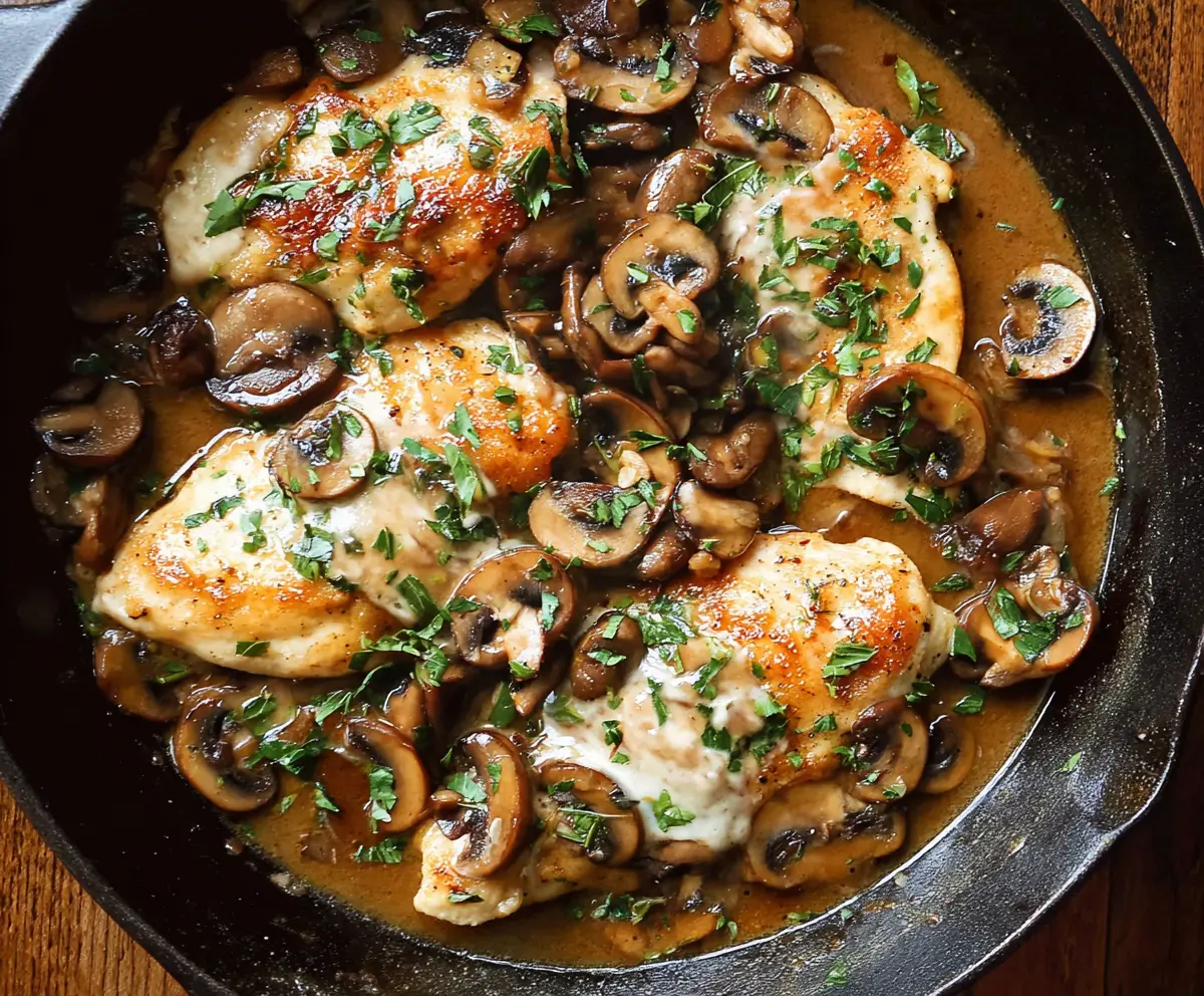 Easy Chicken Marsala Recipe