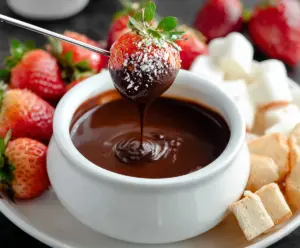 Chocolate Fondue for Two