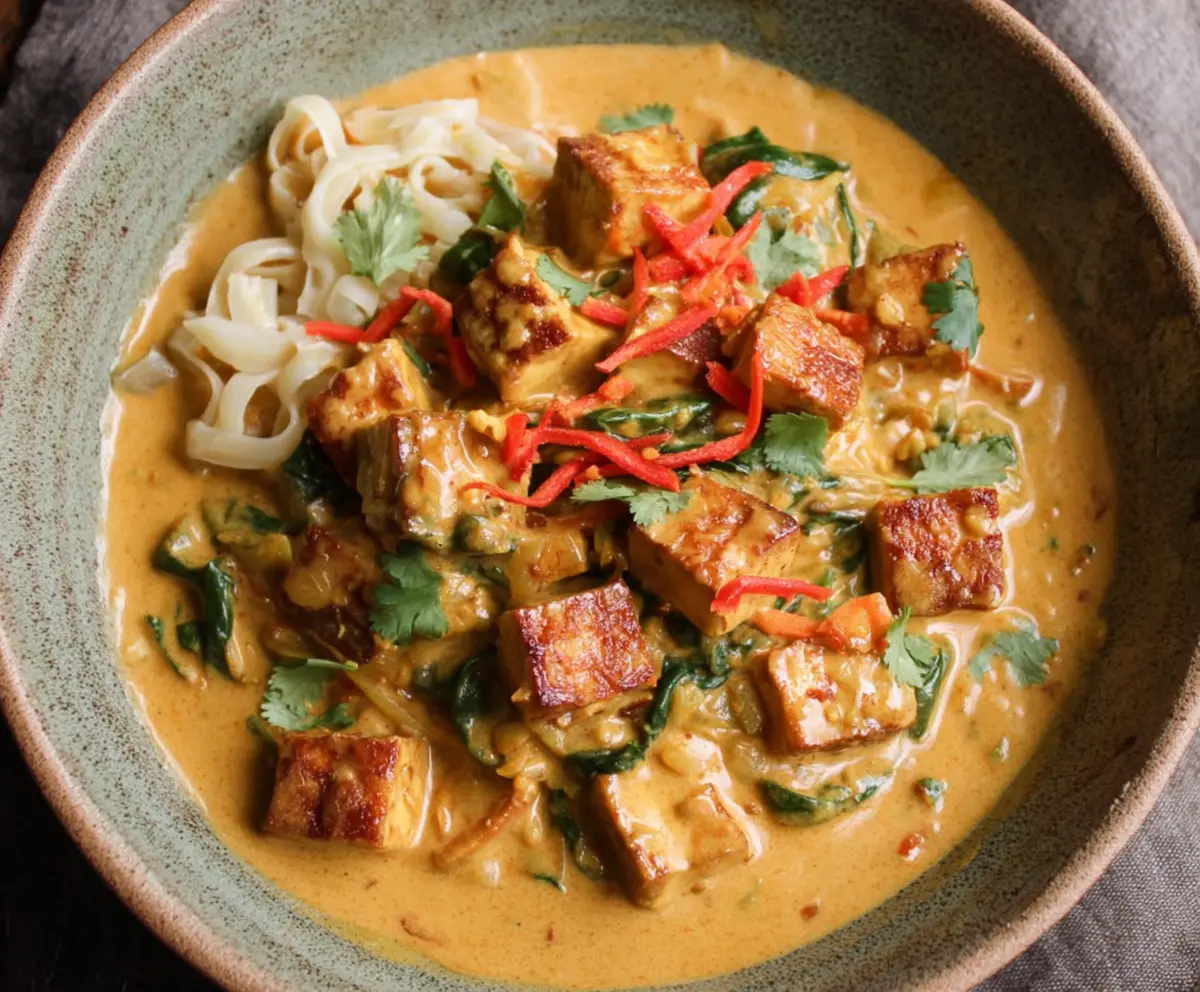 Creamy Coconut Curry Tofu Recipe