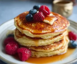 Fluffy Sourdough Discard Pancakes