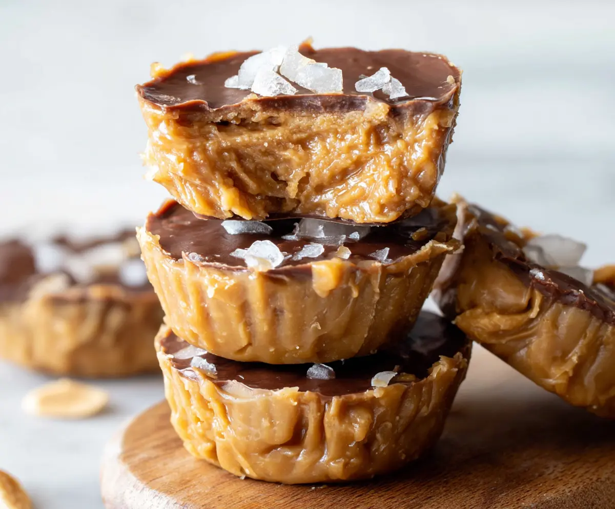 Easy Healthy 3-Ingredient Peanut Butter Cups