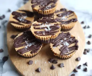 Healthy 3-Ingredient Peanut Butter Cups