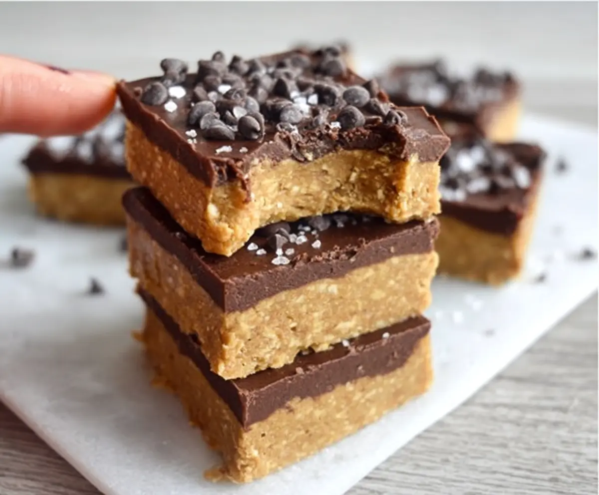 Healthy No Bake Cookie Dough Bars