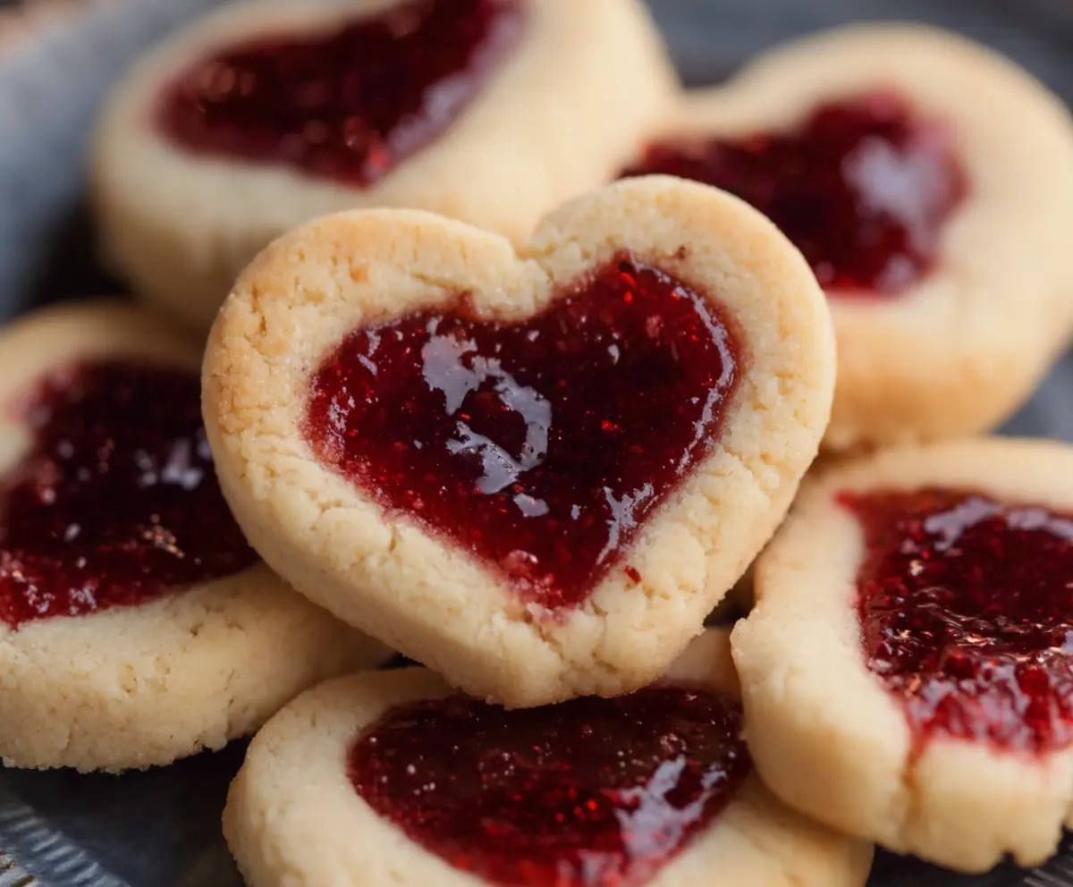 Heart Jam Cookies Recipe - Easy & Sweet Treat
