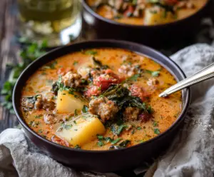 Italian Sausage Potato Soup