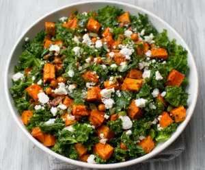 Kale & Roasted Sweet Potato Salad