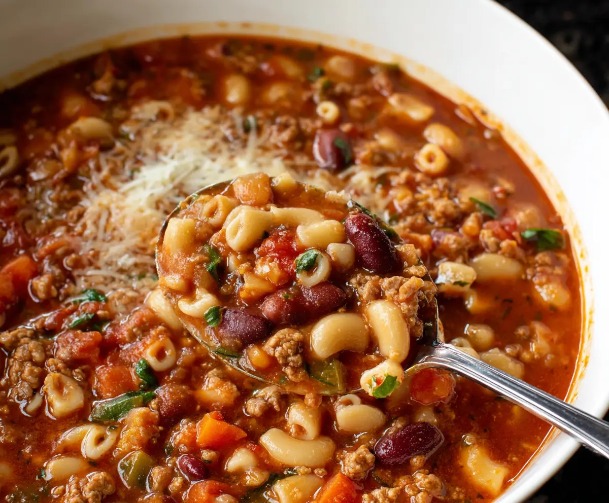 Easy Olive Garden Pasta e Fagioli Soup