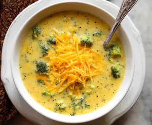 Savory Cheddar Broccoli Potato Stew
