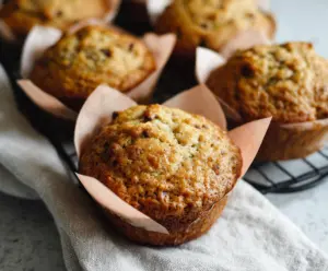 Sourdough Discard Banana Muffins