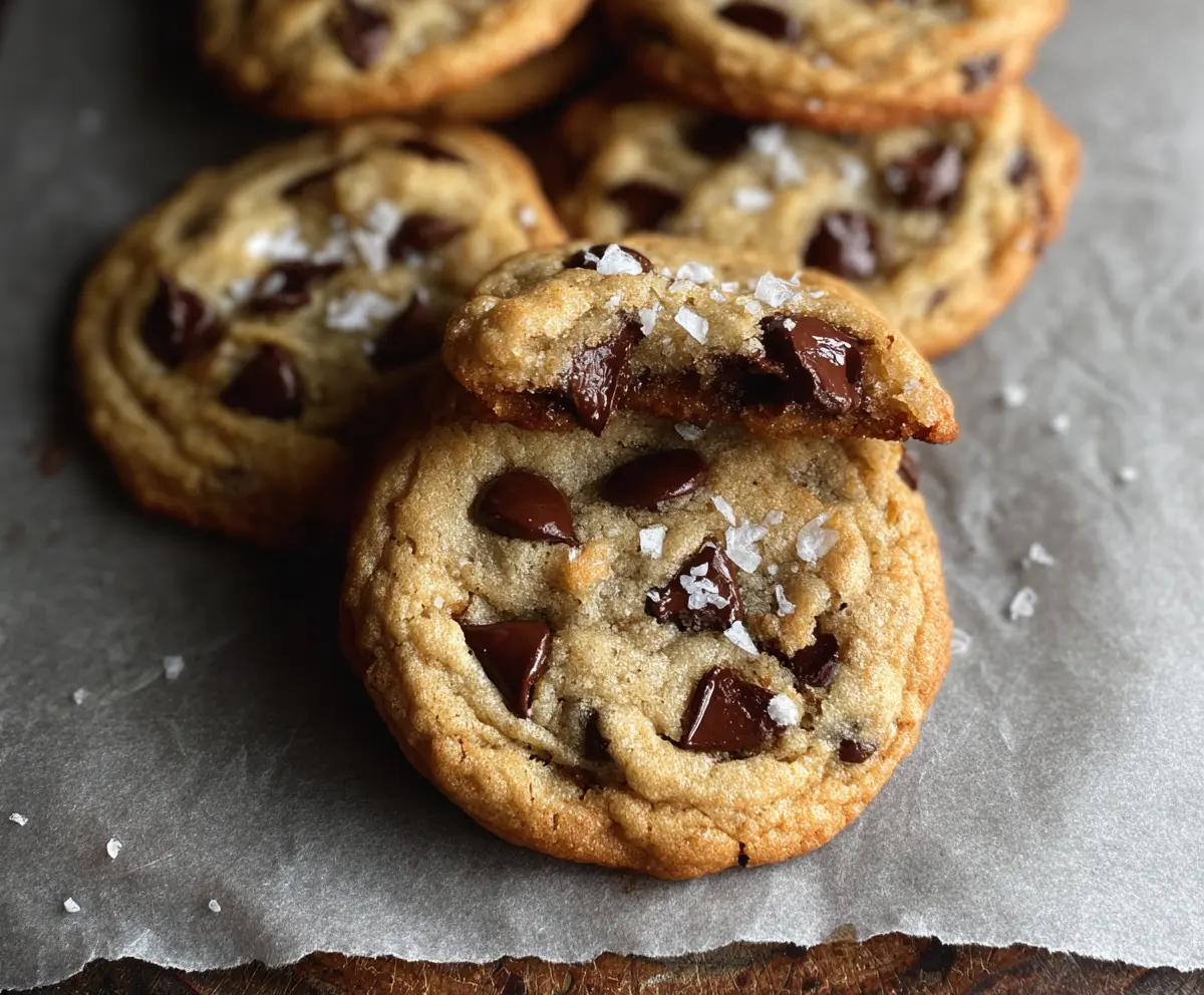 Easy Sourdough Discard Chocolate Chip Cookies
