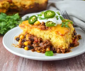 Texas Tamale Pie Casserole