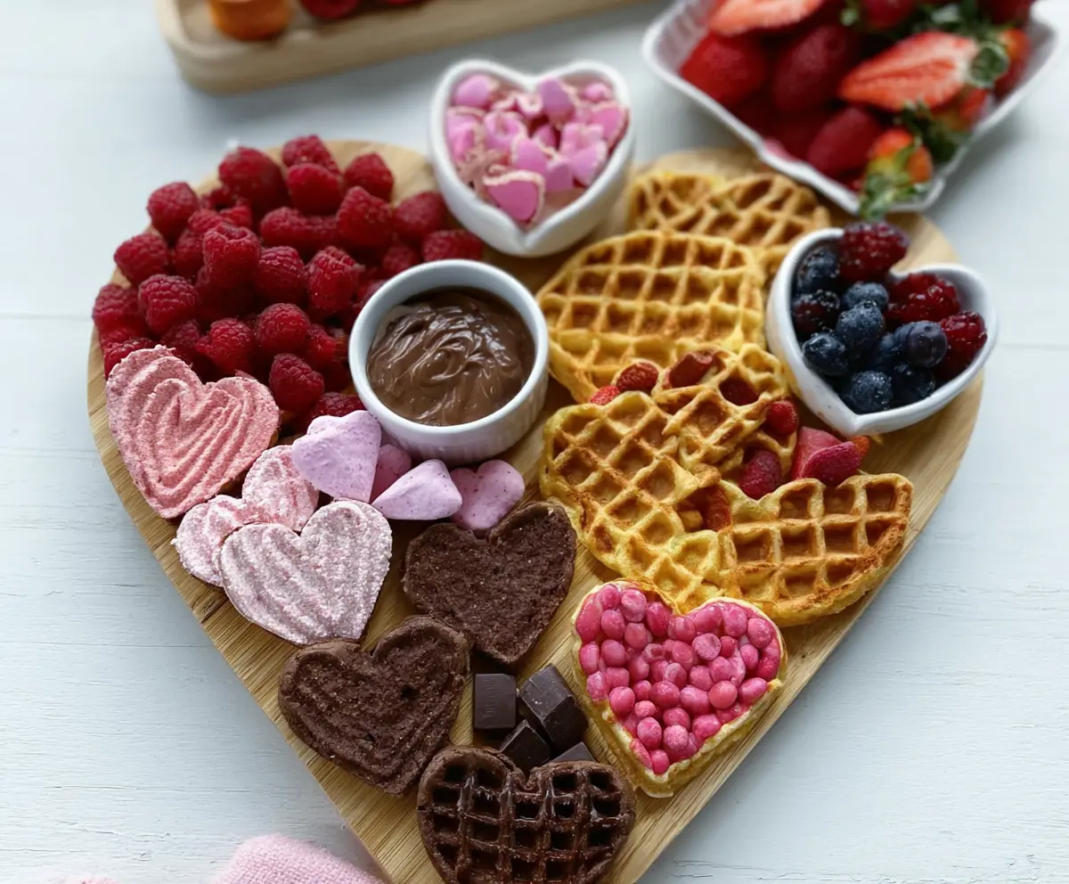 Valentine's Day Waffle Board Ideas