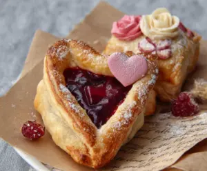 Valentines Love Letter Pastries
