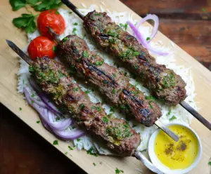 Beef Kafta Kebabs