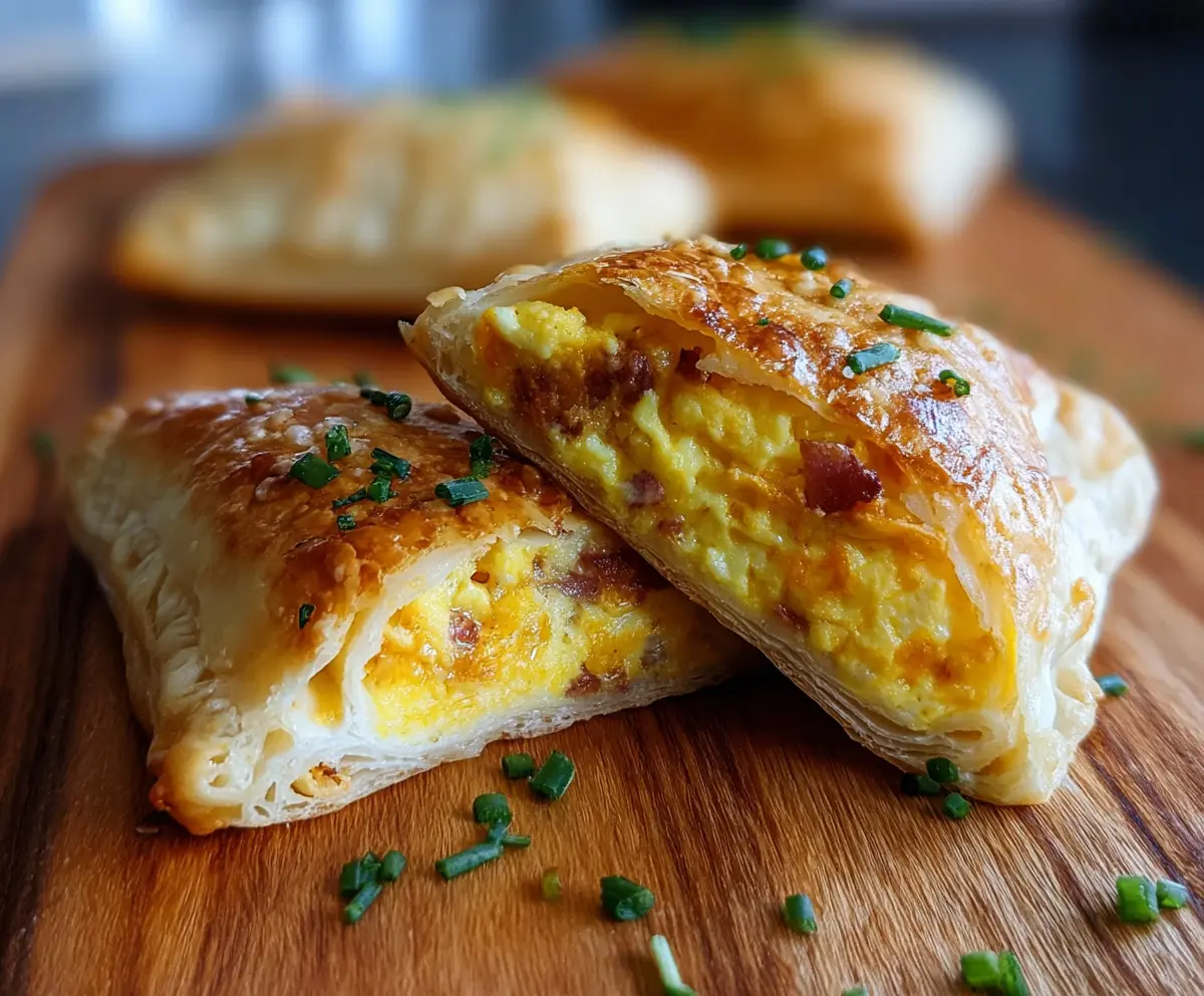 Easy Sourdough Breakfast Pockets