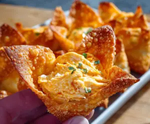 Buffalo Chicken Rangoons