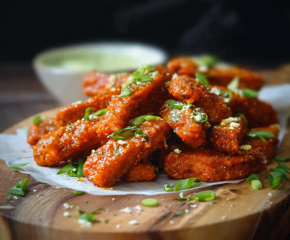 Crispy Buffalo Tofu Wings Recipe