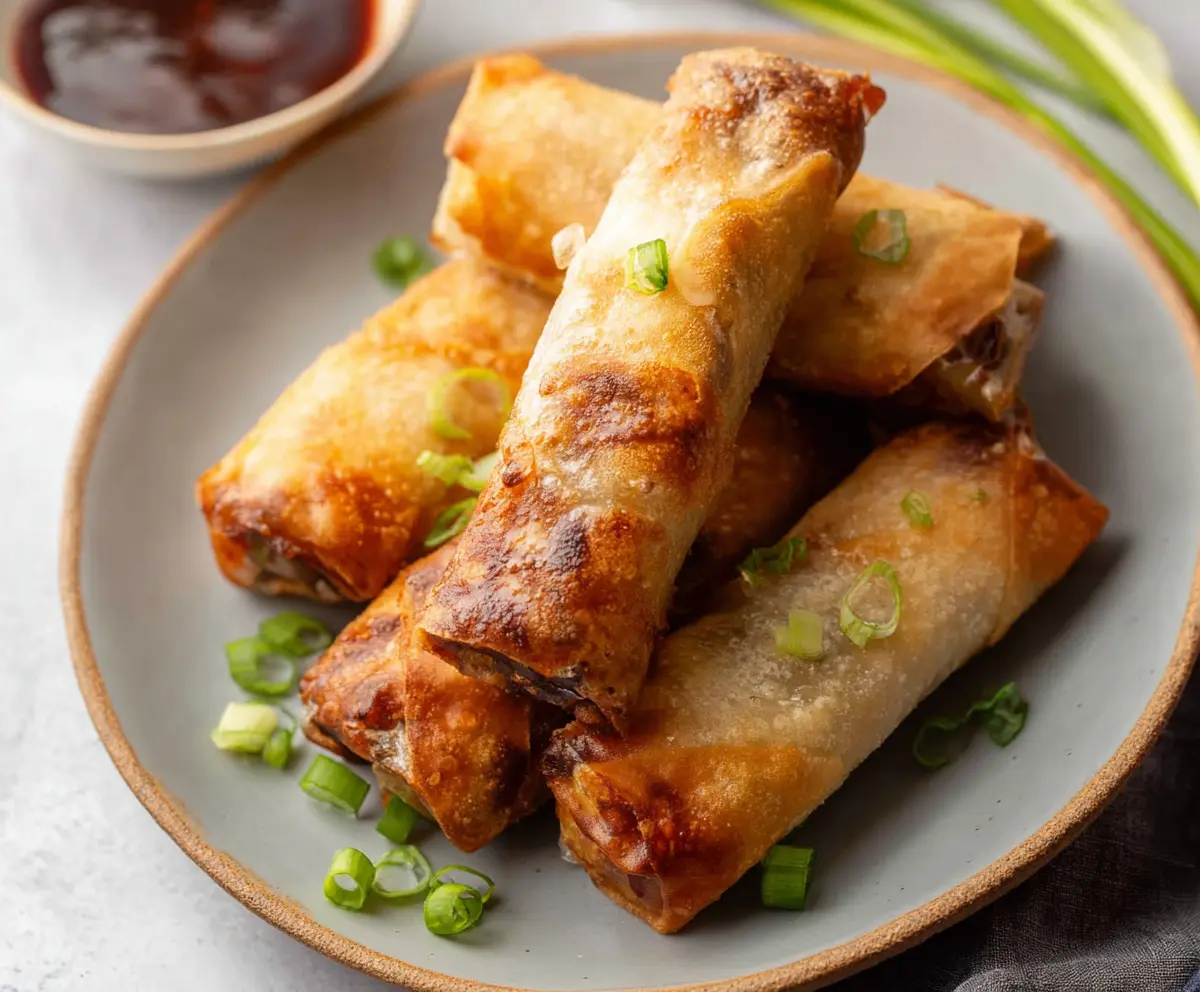 Crispy Air Fryer Spring Rolls Recipe