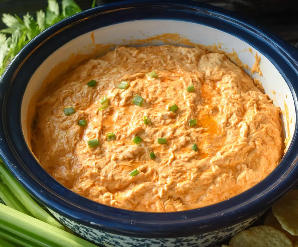 Crock Pot Buffalo Chicken Dip