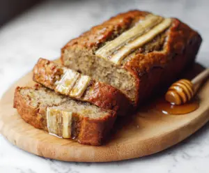 Honey Vanilla Banana Bread