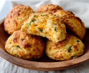Sourdough Discard Savory Cheddar Biscuits