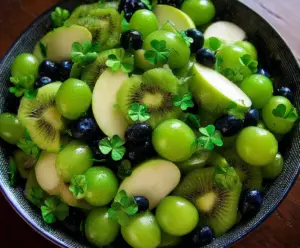 St. Patrick’s Day Green Fruit Salad