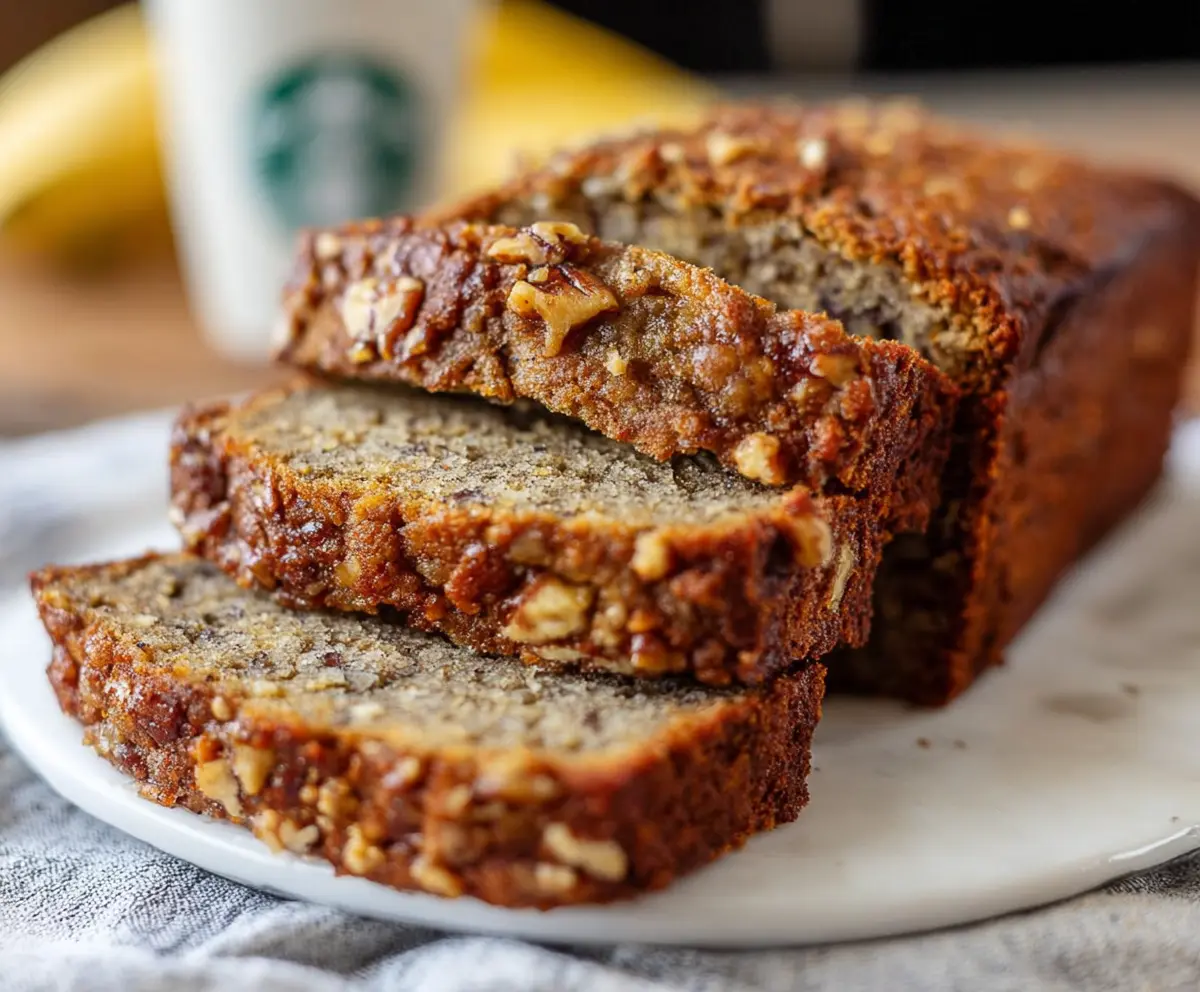 Easy Starbucks Copycat Banana Bread