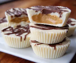 White Chocolate Peanut Butter Cups