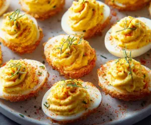 Air Fryer Deviled Eggs