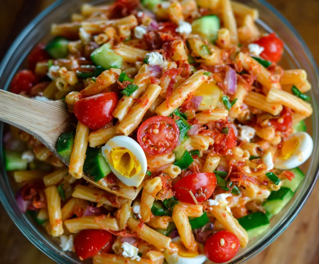 Bloody Mary Pasta Salad