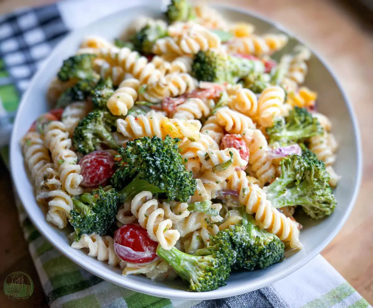 Fresh Broccoli Pasta Salad Recipe