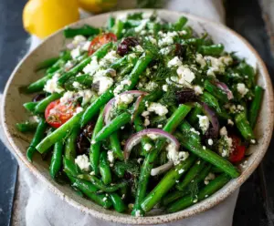 Green Bean and Feta Salad