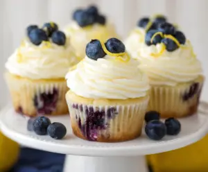 Lemon Blueberry Cupcakes