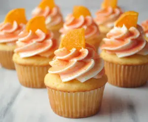 Orange Creamsicle Cupcakes