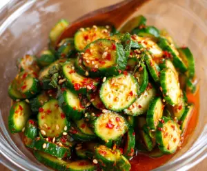 Spicy Cucumber Salad