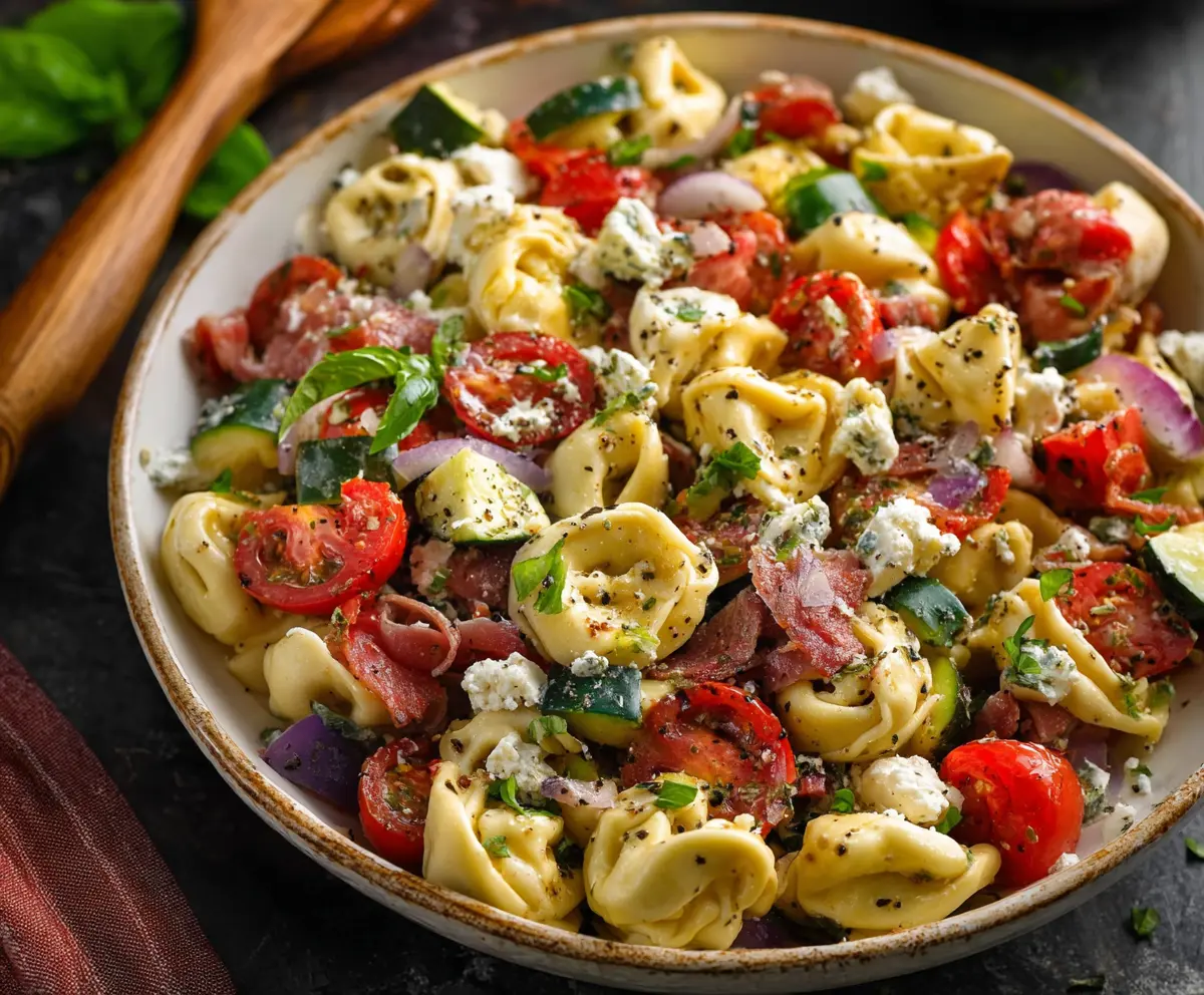 Easy Tortellini Pasta Salad