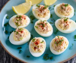 Tuna Deviled Eggs